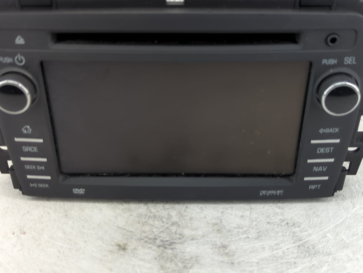 2015-2016 Chevrolet Traverse Radio AM FM Cd Player Receiver Replacement P/N:23395480 Fits Fits 2015 2016 OEM Used Auto Parts