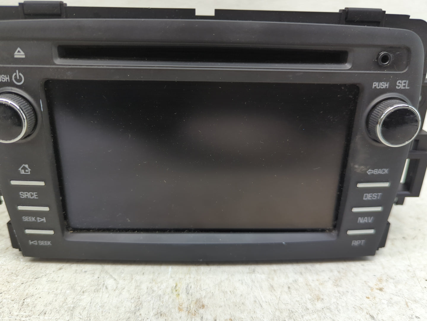 2015-2017 Chevrolet Traverse Radio AM FM Cd Player Receiver Replacement P/N:23227409 Fits Fits 2015 2016 2017 OEM Used Auto 