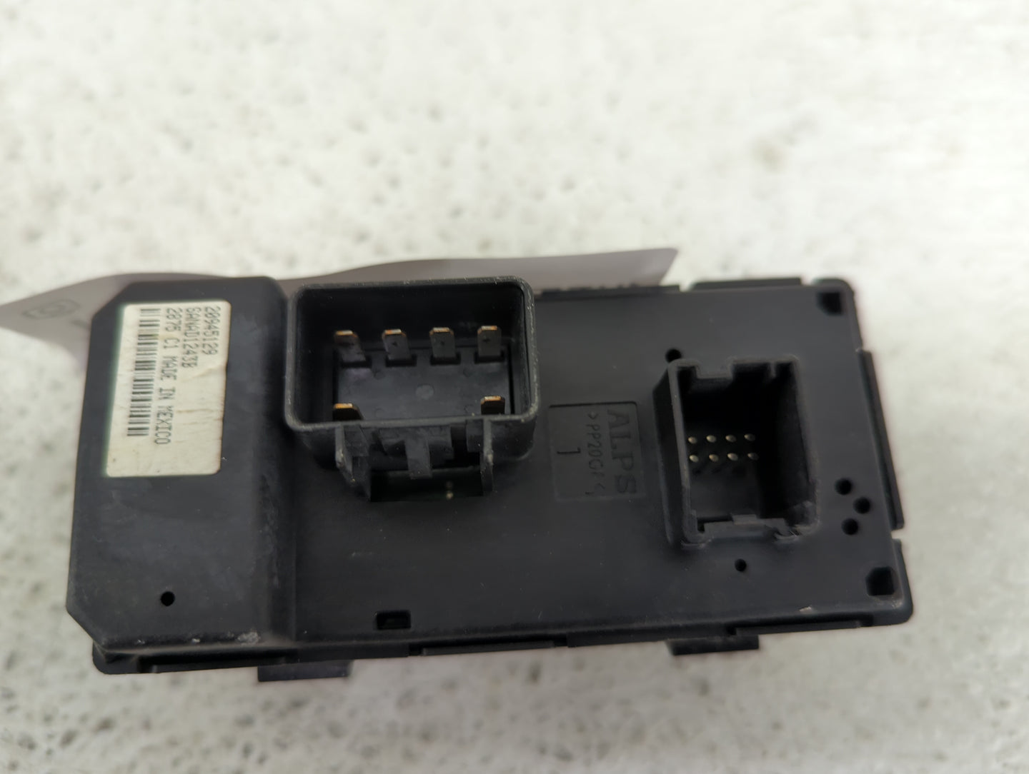2009-2017 Chevrolet Traverse Master Power Window Switch Replacement Driver Side Left P/N:20945129 SANAD1243B Fits OEM Used A