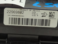 2013-2017 Chevrolet Traverse Climate Control Module Temperature AC/Heater Replacement P/N:22969802 Fits OEM Used Auto Parts 