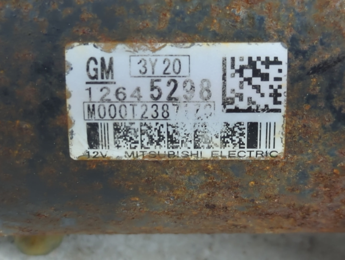 2016 Chevrolet Traverse Car Starter Motor Solenoid OEM P/N:12645298 Fits OEM Used Auto Parts - Oemusedautoparts1.com