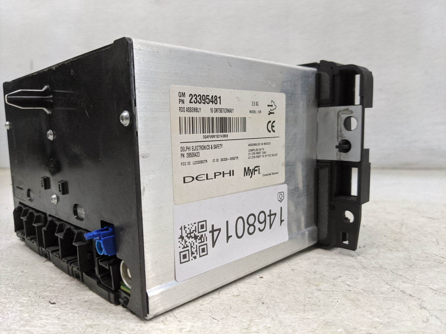 2015-2017 Chevrolet Traverse Radio AM FM Cd Player Receiver Replacement P/N:23395481 28505423, L2C00050TR Fits Fits 2015 201
