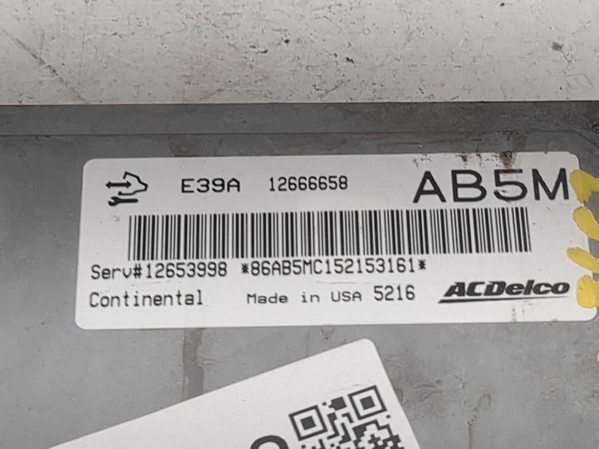 2013-2016 Chevrolet Traverse PCM Engine Control Computer ECU ECM PCU OEM P/N:12666658 12653998 Fits 2013 2014 2015 2016 OEM 