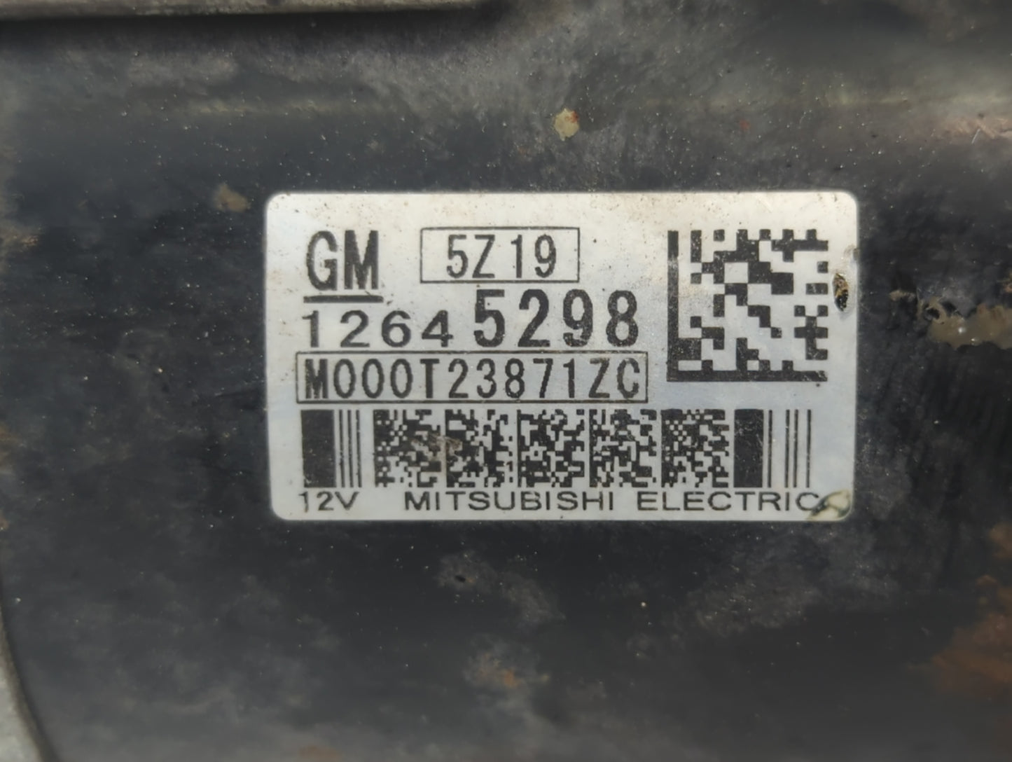 2016 Chevrolet Traverse Car Starter Motor Solenoid OEM P/N:12645298 Fits OEM Used Auto Parts - Oemusedautoparts1.com