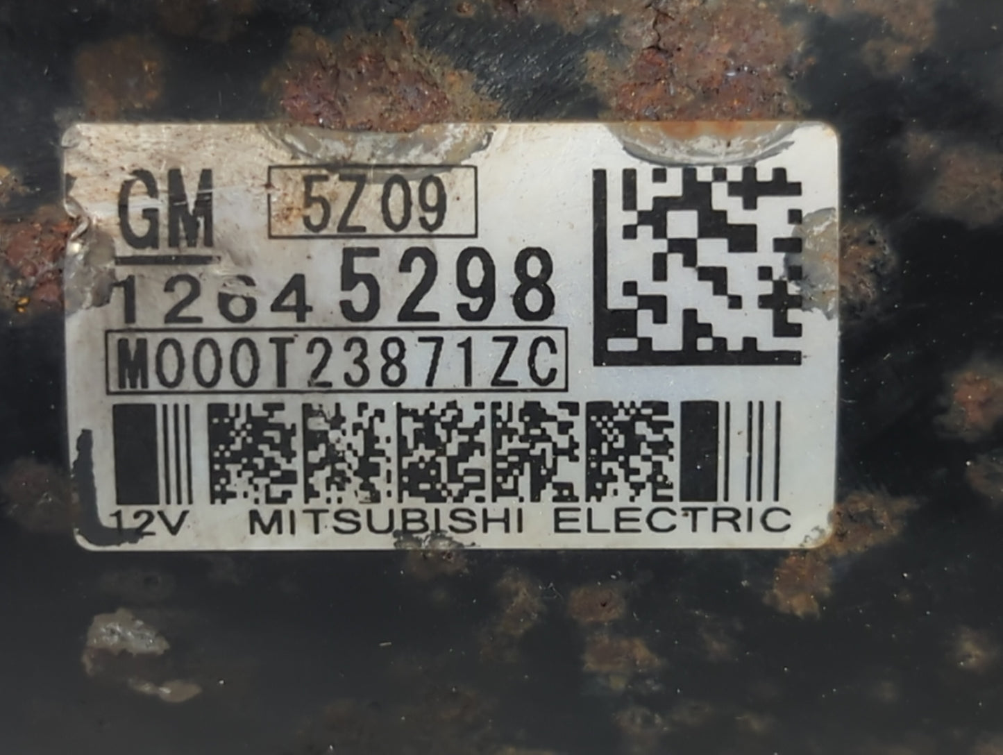 2016 Chevrolet Traverse Car Starter Motor Solenoid OEM P/N:12645298 Fits OEM Used Auto Parts - Oemusedautoparts1.com