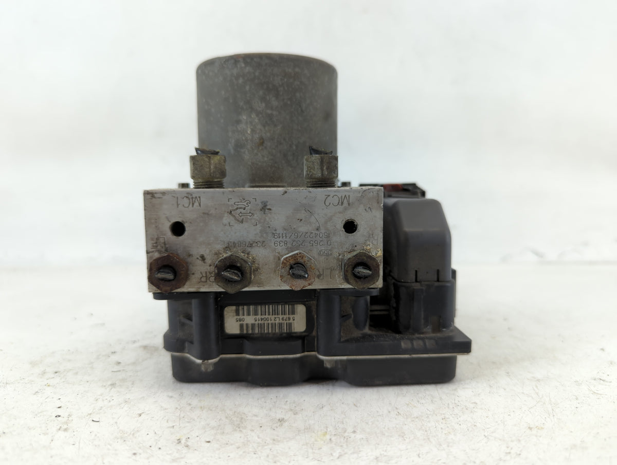 2017 Chevrolet Traverse Anti-Lock Brake ABS Pump Module Actuator OEM P/N:23276843 0 265 252 839 Fits Fits 2012 2013 2014 201