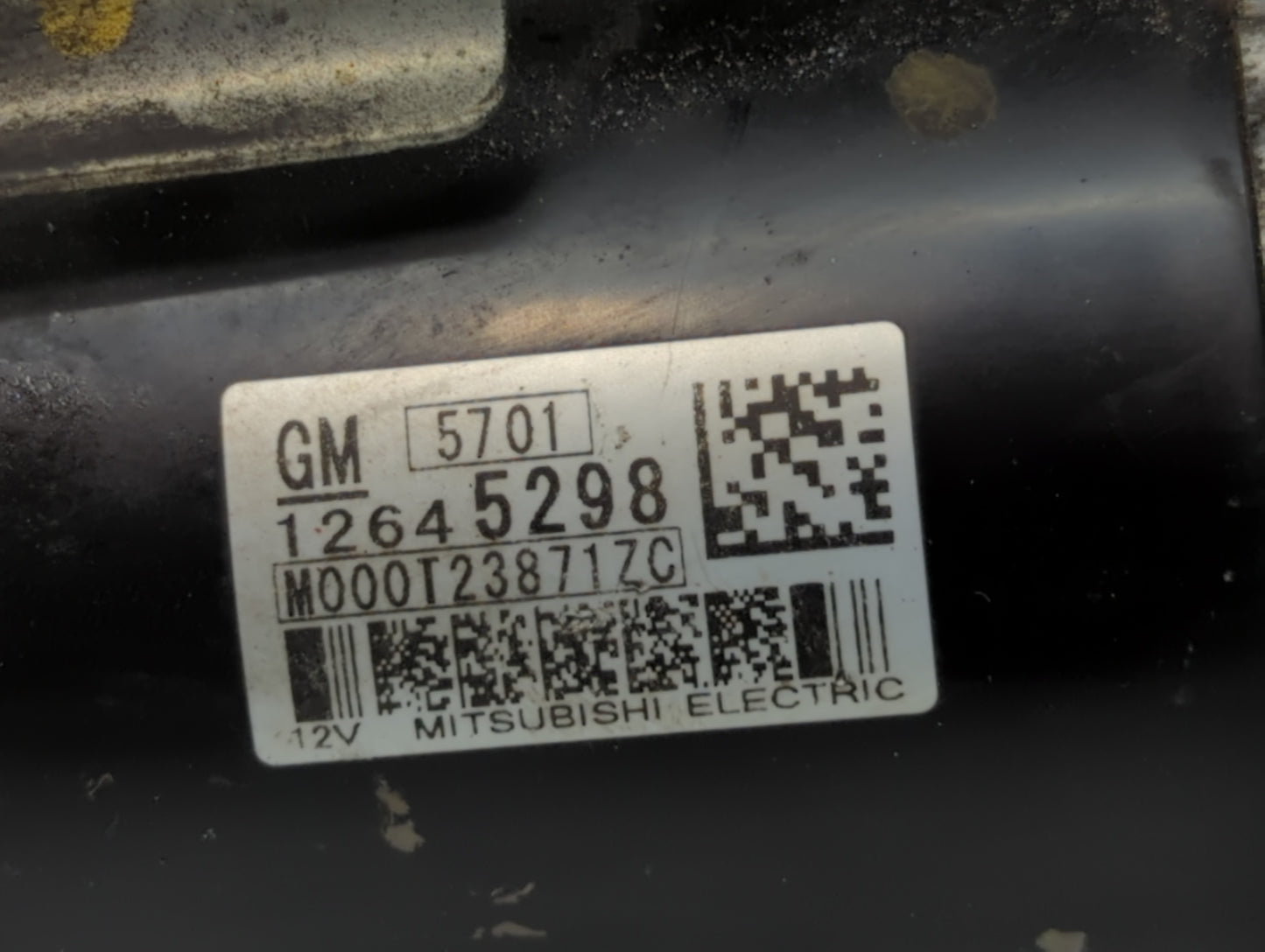 2016 Chevrolet Traverse Car Starter Motor Solenoid OEM P/N:12645298 Fits OEM Used Auto Parts - Oemusedautoparts1.com