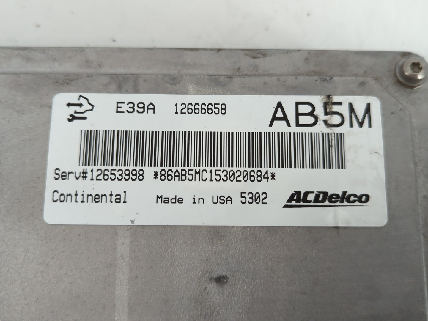 2013-2016 Chevrolet Traverse PCM Engine Control Computer ECU ECM PCU OEM P/N:12666658 E39A Fits Fits 2013 2014 2015 2016 OEM