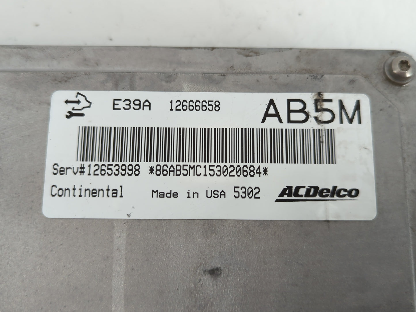 2013-2016 Chevrolet Traverse PCM Engine Control Computer ECU ECM PCU OEM P/N:12666658 E39A Fits Fits 2013 2014 2015 2016 OEM