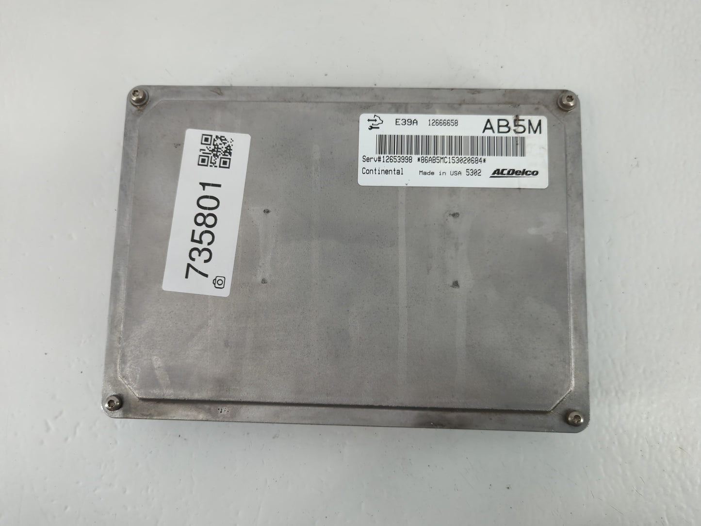 2013-2016 Chevrolet Traverse PCM Engine Control Computer ECU ECM PCU OEM P/N:12666658 E39A Fits Fits 2013 2014 2015 2016 OEM