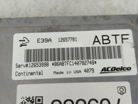 2013-2016 Chevrolet Traverse PCM Engine Control Computer ECU ECM PCU OEM P/N:12666658 E39A Fits Fits 2013 2014 2015 2016 OEM