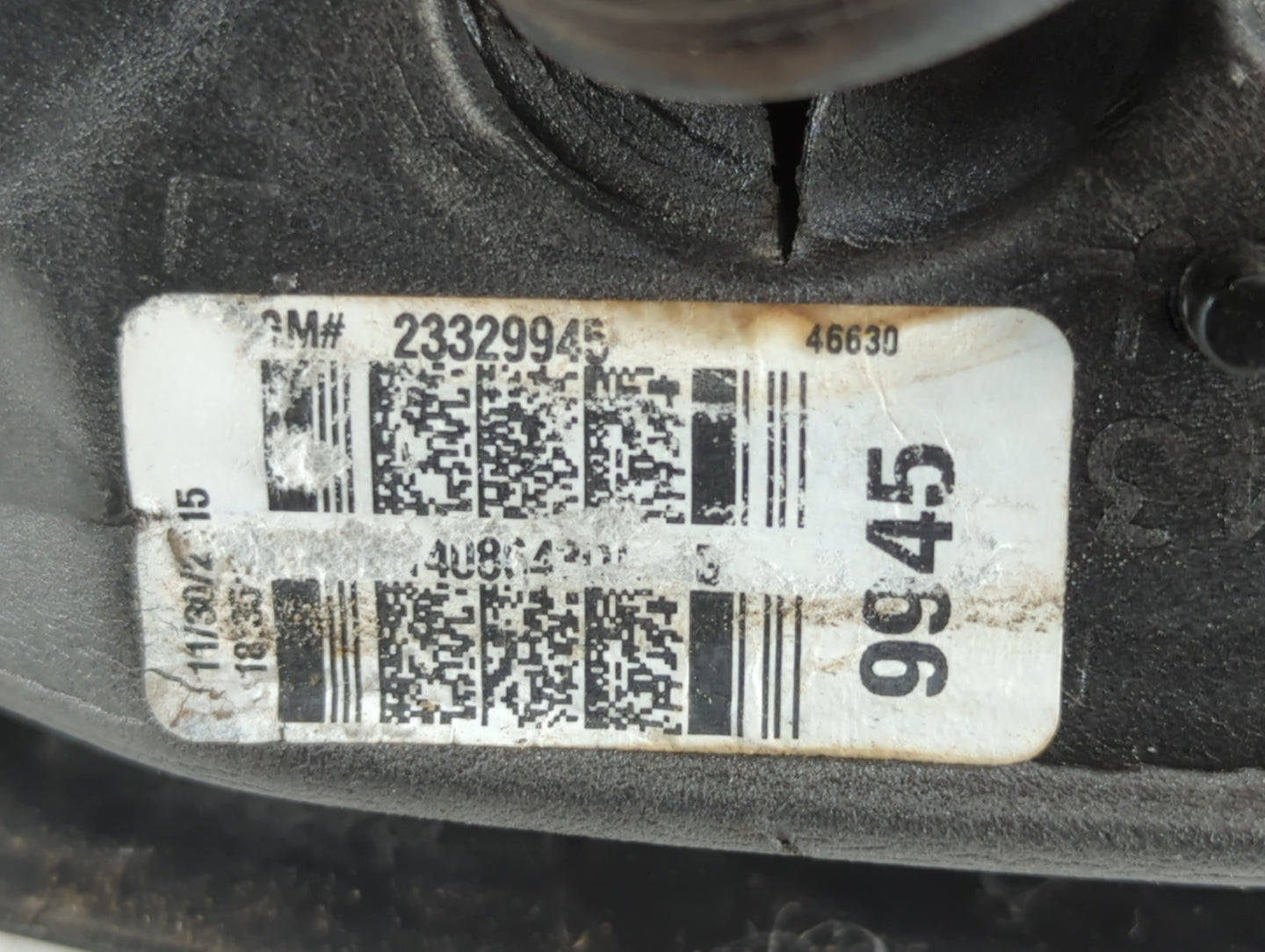 2015-2017 Chevrolet Traverse Driver Side View Mirror - Left Door Mirror OEM Used - Oemusedautoparts1.com