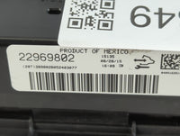2013-2017 Chevrolet Traverse Climate Control Module Temperature AC/Heater Replacement P/N:22969802 Fits OEM Used Auto Parts 