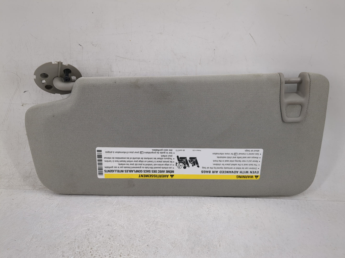 2015-2016 Chevrolet Trax Sun Visor Shade Replacement Driver Left Mirror Fits Fits 2015 2016 OEM Used Auto Parts - Oemusedaut