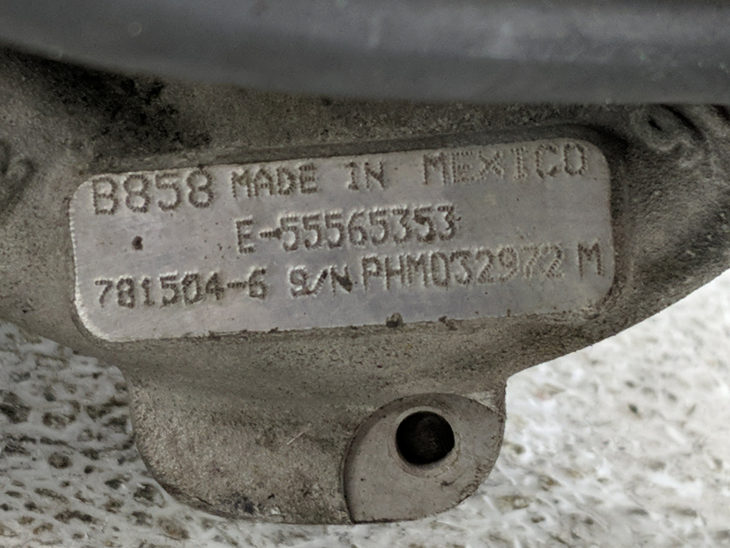 2013 Trax Turbocharger Turbo Charger Super Charger Supercharger - Oemusedautoparts1.com