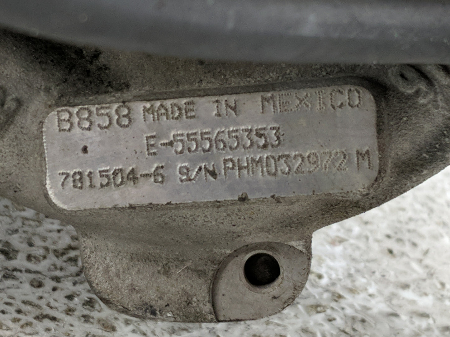 2013 Trax Turbocharger Turbo Charger Super Charger Supercharger - Oemusedautoparts1.com