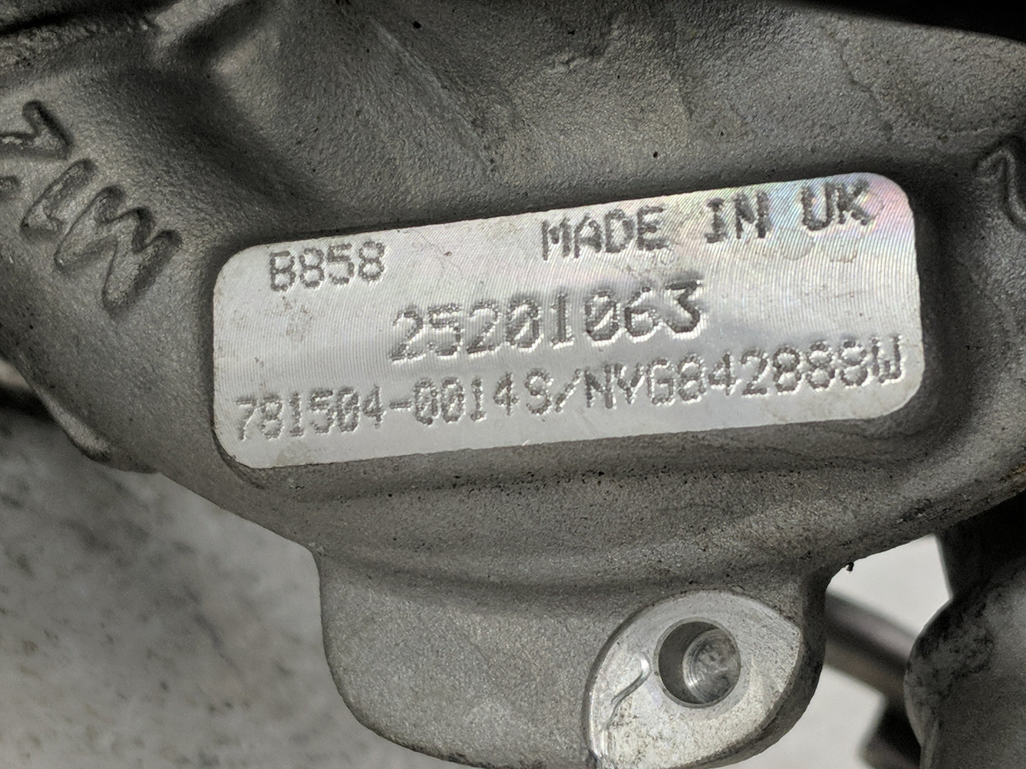 2013 Trax Turbocharger Turbo Charger Super Charger Supercharger - Oemusedautoparts1.com