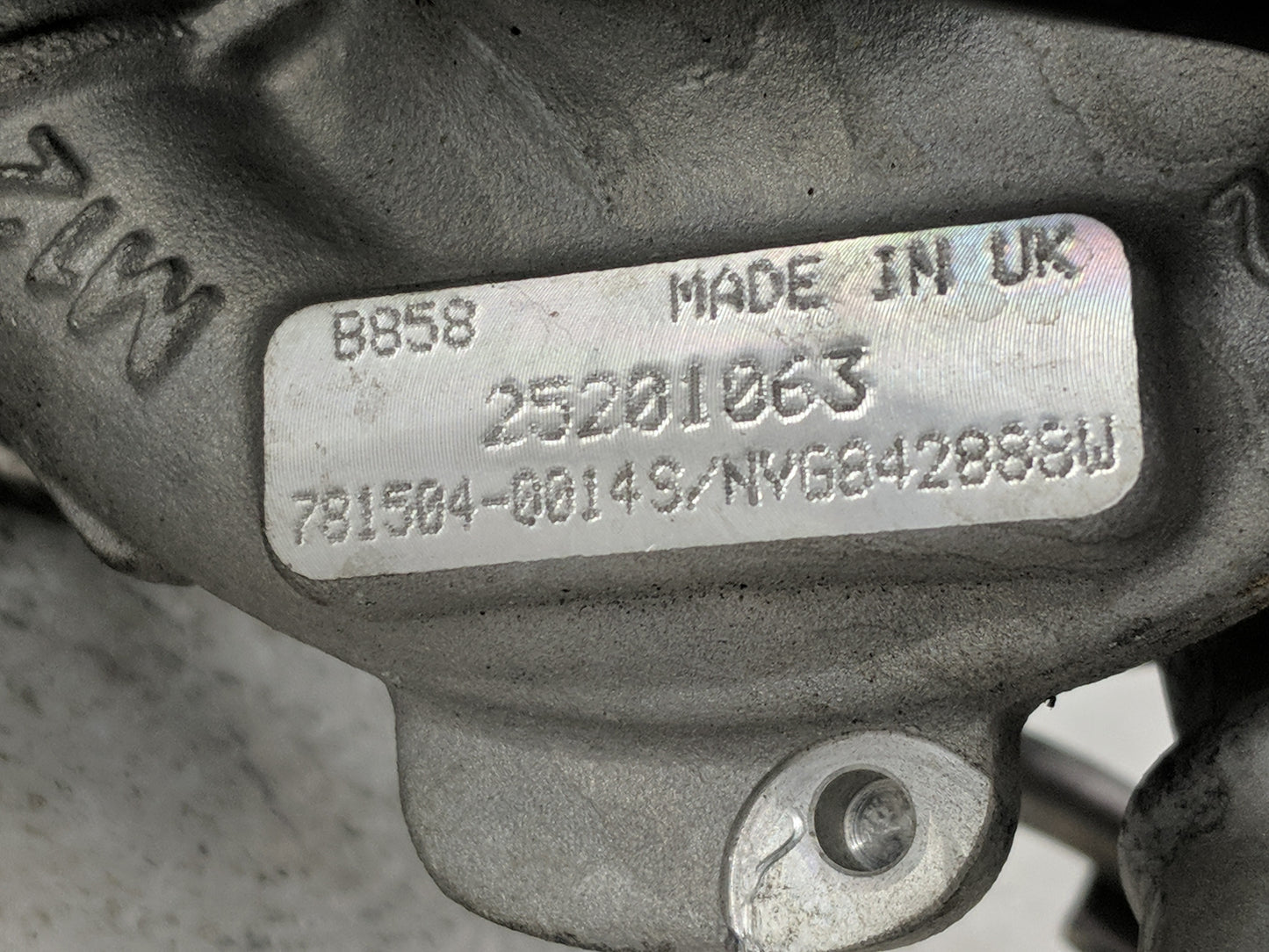 2013 Trax Turbocharger Turbo Charger Super Charger Supercharger - Oemusedautoparts1.com