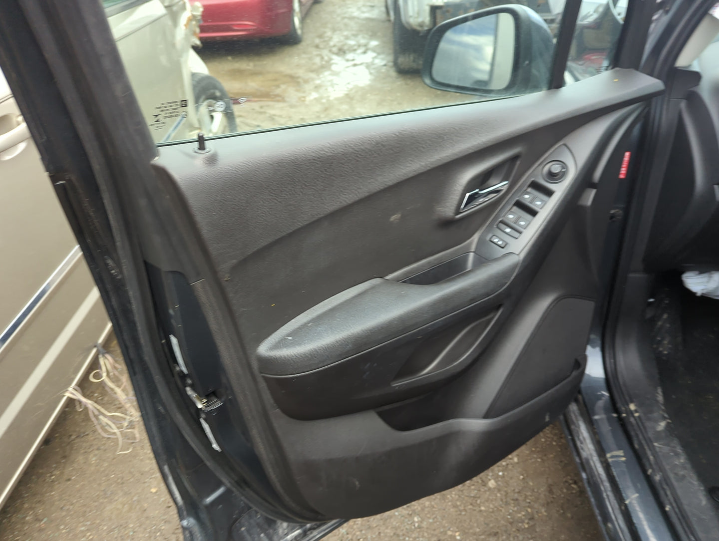2016 Chevrolet Trax Front Left Driver Interior Door Panel Trim - Oemusedautoparts1.com
