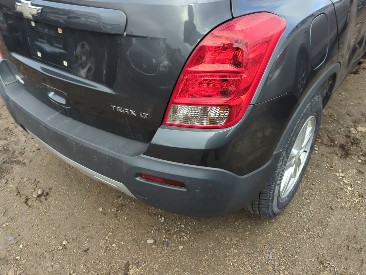 2013-2016 Chevrolet Trax Rear Bumper Assembly Oem - Oemusedautoparts1.com