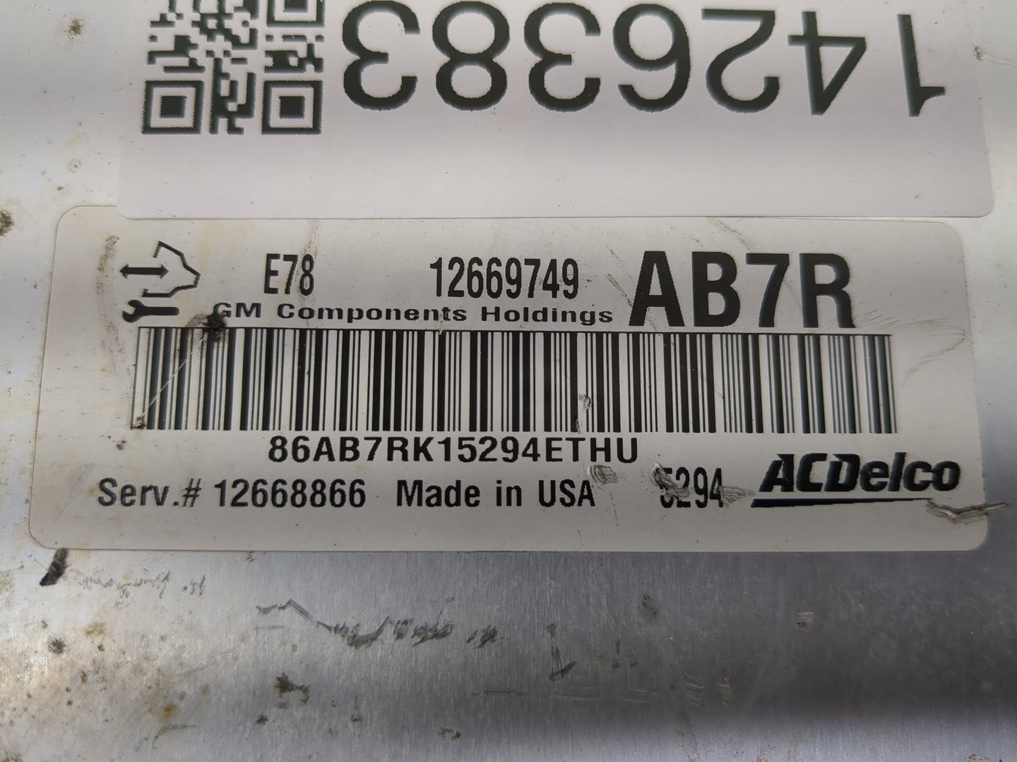 2013-2016 Chevrolet Trax PCM Engine Control Computer ECU ECM PCU OEM P/N:12669749 12668866 Fits Fits 2011 2012 2013 2014 201