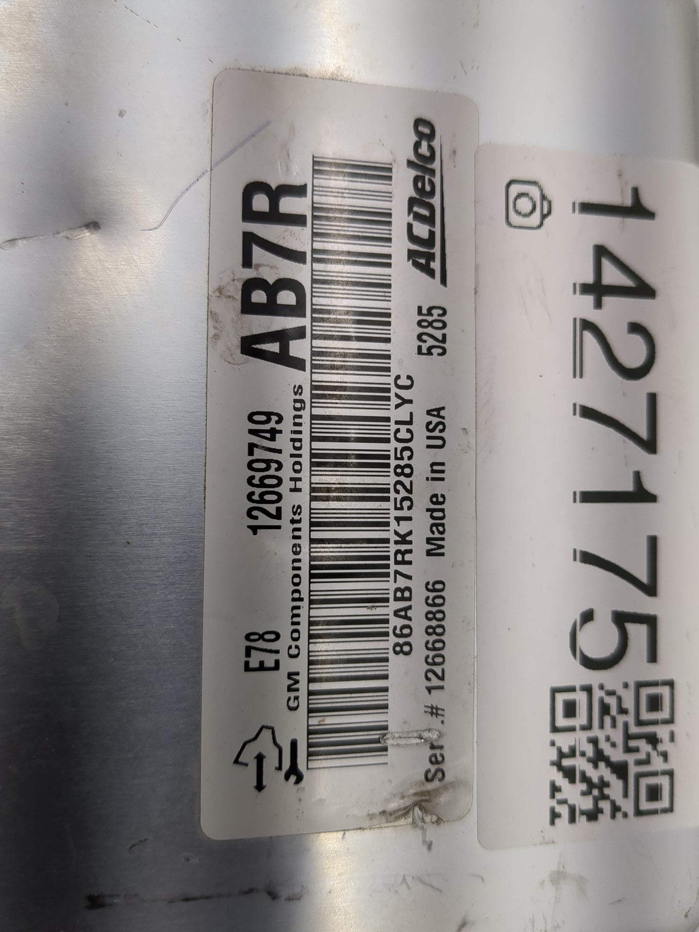 2013-2016 Chevrolet Trax PCM Engine Control Computer ECU ECM PCU OEM P/N:12669749 12668866 Fits Fits 2011 2012 2013 2014 201