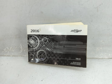 2016 Chevrolet Trax Owners Manual Book Guide P/N:23427377 OEM Used Auto Parts - Oemusedautoparts1.com