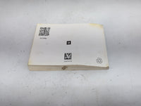 2016 Chevrolet Trax Owners Manual Book Guide P/N:23427377 OEM Used Auto Parts - Oemusedautoparts1.com