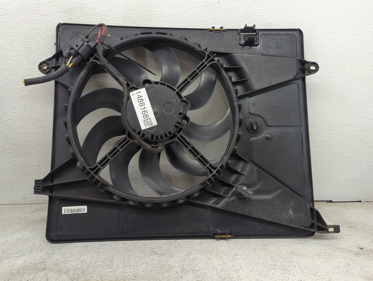 2014-2021 Chevrolet Trax Electric Radiator Cooling Fan Motor Assembly P/N:8D3440000 Fits OEM Used Auto Parts - Oemusedautopa