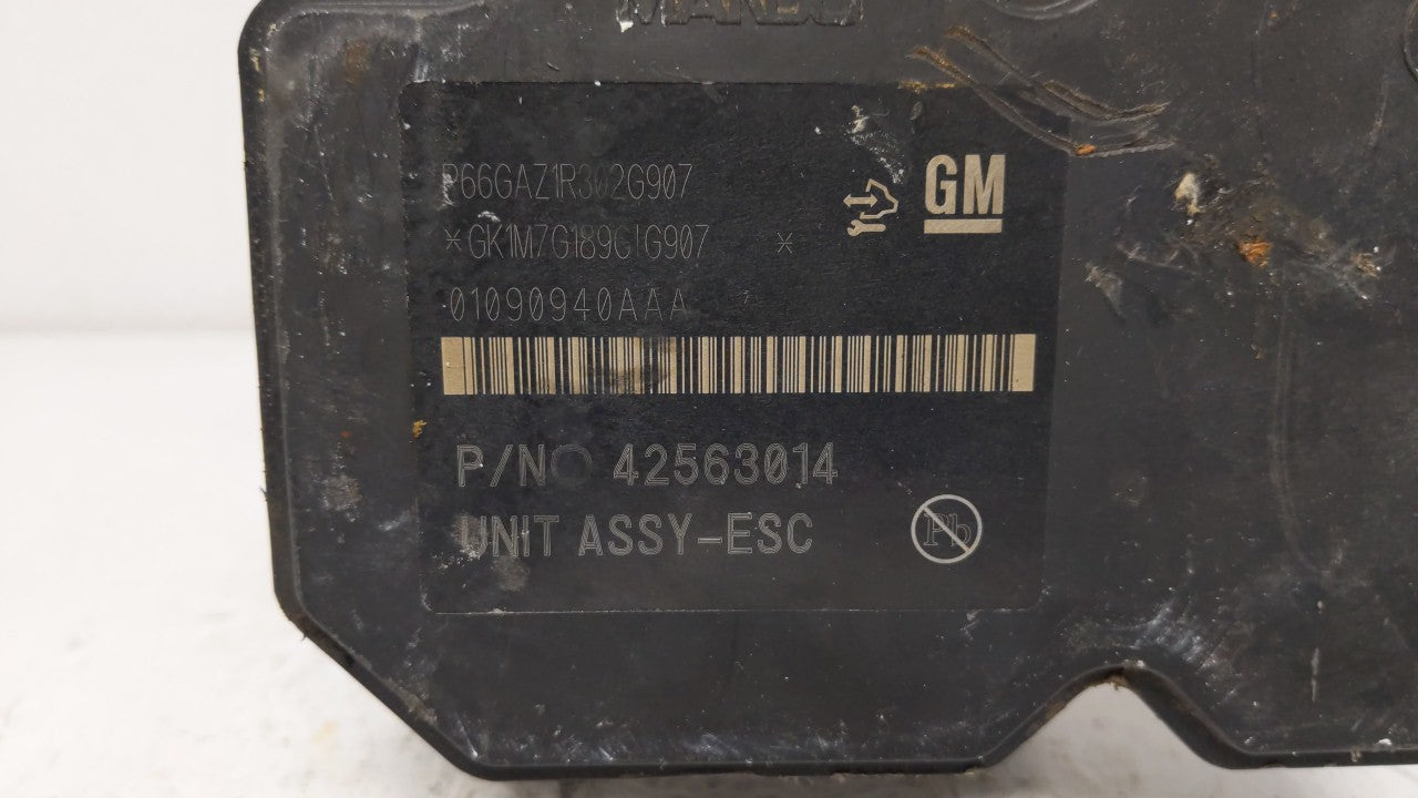 2016 Chevrolet Trax ABS Pump Control Module Replacement P/N:42403007 42563014 Fits OEM Used Auto Parts - Oemusedautoparts1.c