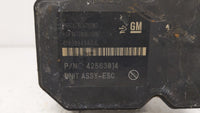 2016 Chevrolet Trax ABS Pump Control Module Replacement P/N:42403007 42563014 Fits OEM Used Auto Parts - Oemusedautoparts1.c