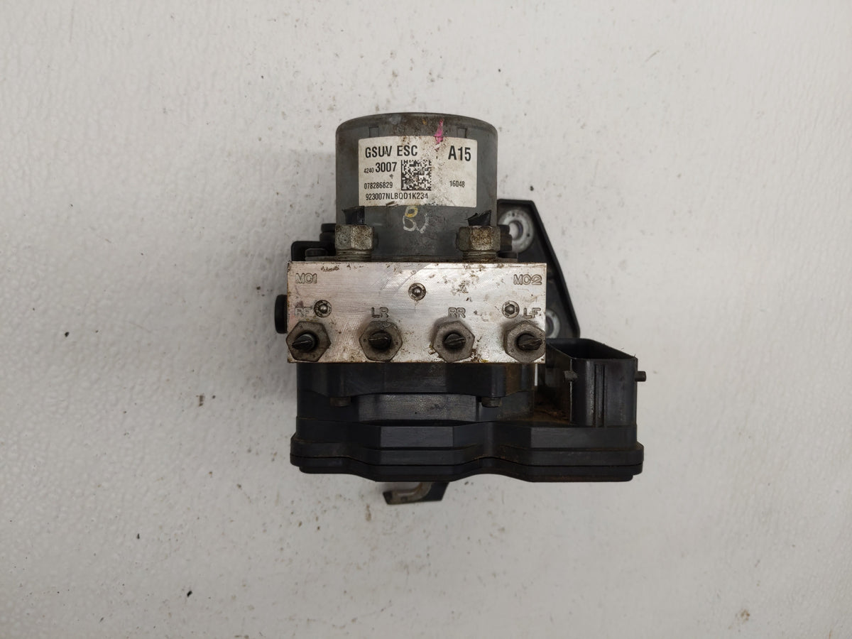 2016 Chevrolet Trax Anti-Lock Brake ABS Pump Module Actuator OEM P/N:42403007 Fits OEM Used Auto Parts - Oemusedautoparts1.c