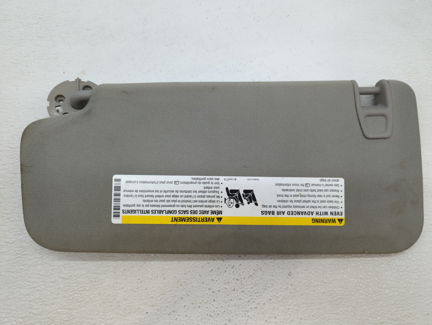 2015-2016 Chevrolet Trax Sun Visor Shade Replacement Passenger Right Mirror Fits Fits 2015 2016 OEM Used Auto Parts - Oemuse