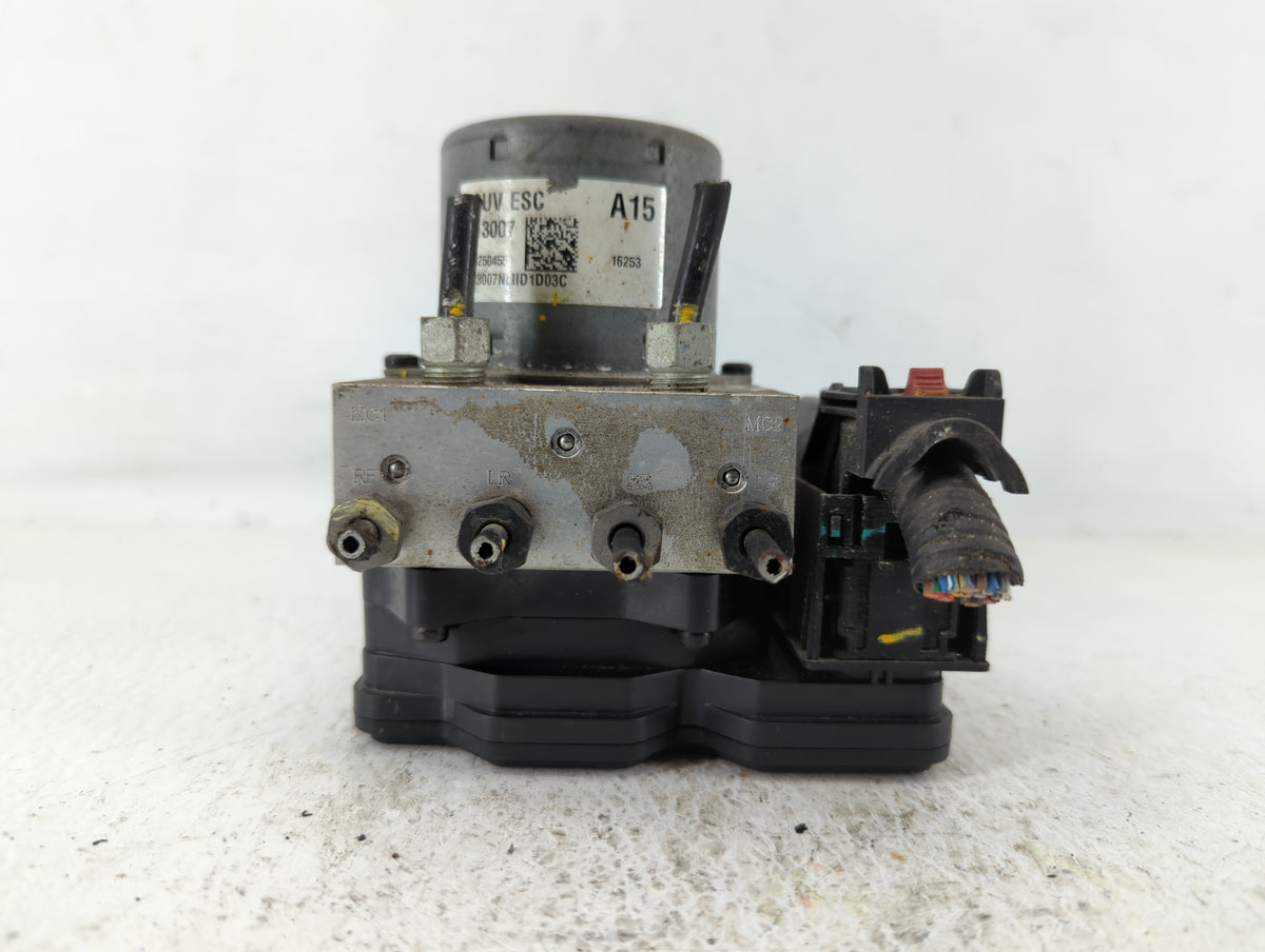 2016 Chevrolet Trax Anti-Lock Brake ABS Pump Module Actuator OEM P/N:688250455 42403007 Fits OEM Used Auto Parts - Oemusedau