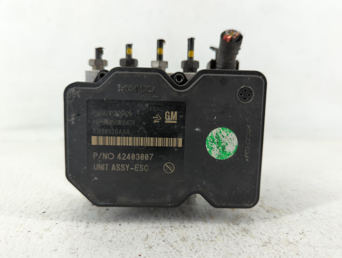2016 Chevrolet Trax Anti-Lock Brake ABS Pump Module Actuator OEM P/N:688250455 42403007 Fits OEM Used Auto Parts - Oemusedau