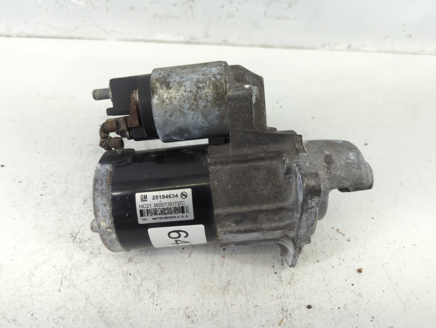 2013-2021 Chevrolet Trax Car Starter Motor Solenoid OEM P/N:FH01 M000T39173ZC 25194634 Fits OEM Used Auto Parts - Oemusedaut