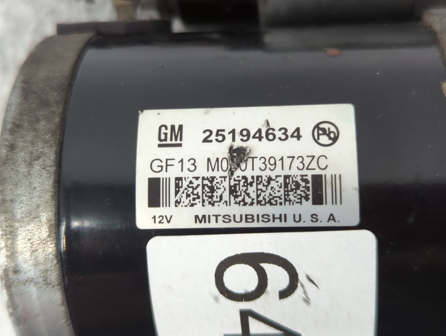 2013-2021 Chevrolet Trax Car Starter Motor Solenoid OEM P/N:25194634 Fits OEM Used Auto Parts - Oemusedautoparts1.com