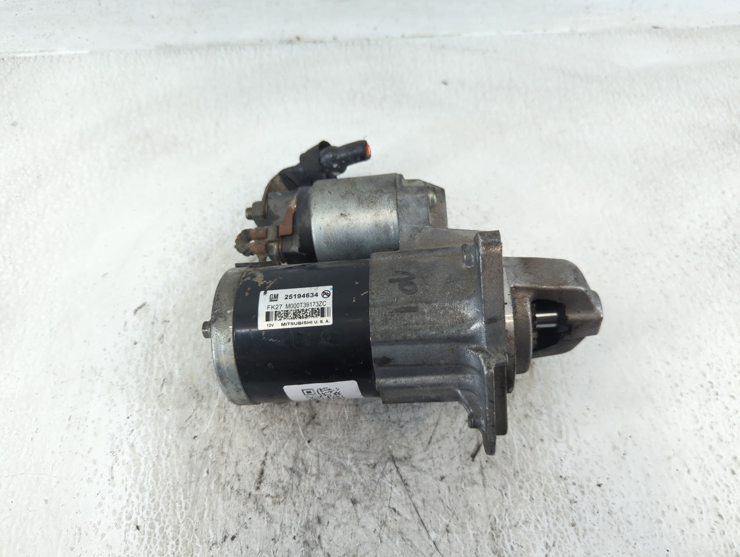 2013-2021 Chevrolet Trax Car Starter Motor Solenoid OEM P/N:M000T39173ZC 25194634 Fits OEM Used Auto Parts - Oemusedautopart