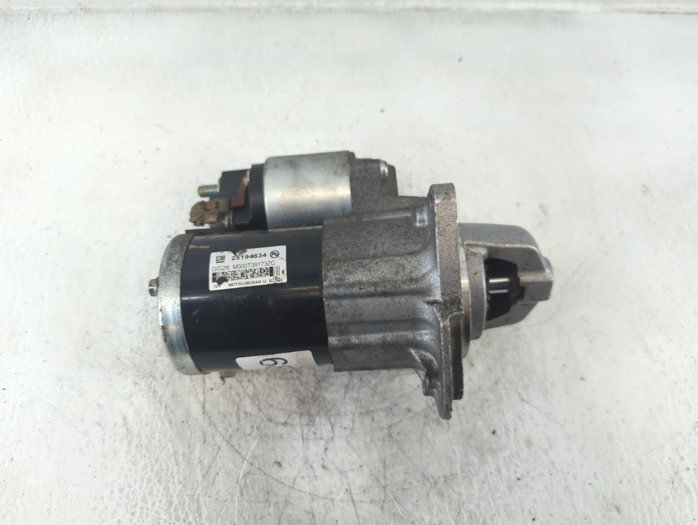 2013-2021 Chevrolet Trax Car Starter Motor Solenoid OEM P/N:M000T39173ZC 25194634 Fits OEM Used Auto Parts - Oemusedautopart