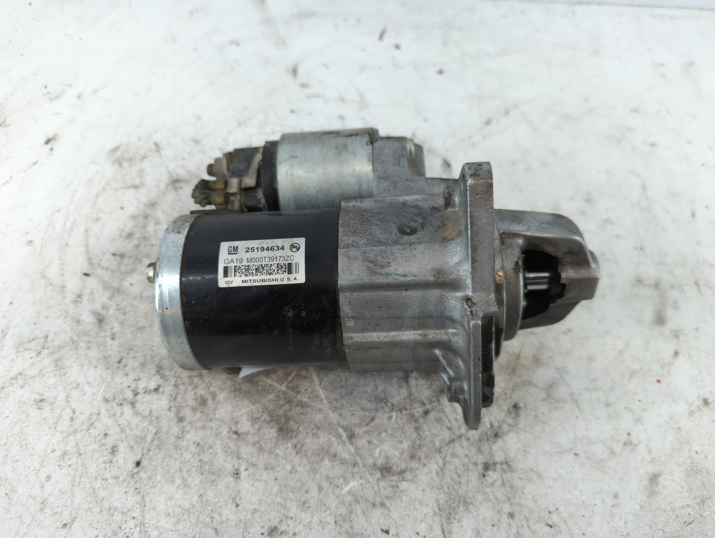 2013-2021 Chevrolet Trax Car Starter Motor Solenoid OEM P/N:25194634 Fits OEM Used Auto Parts - Oemusedautoparts1.com