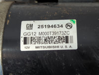 2013-2021 Chevrolet Trax Car Starter Motor Solenoid OEM P/N:M000T39173ZC 25194634 Fits OEM Used Auto Parts - Oemusedautopart