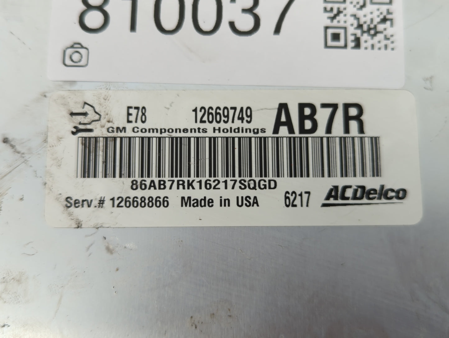 2013-2016 Chevrolet Trax PCM Engine Control Computer ECU ECM PCU OEM P/N:12669749 Fits Fits 2011 2012 2013 2014 2015 2016 OE