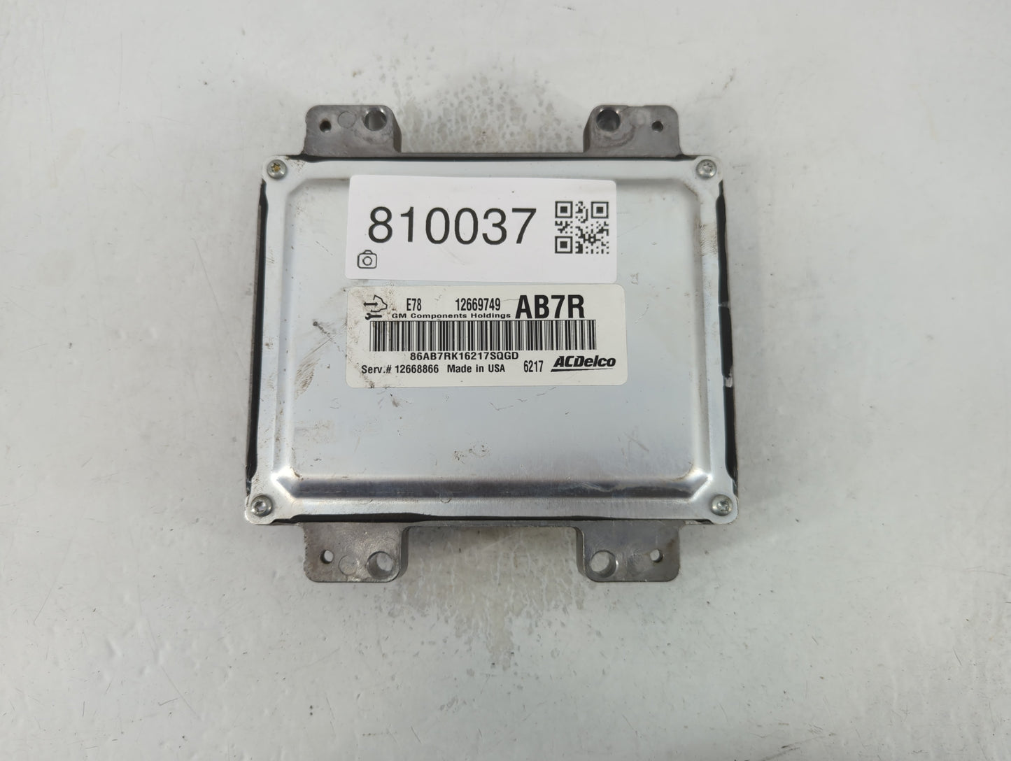 2013-2016 Chevrolet Trax PCM Engine Control Computer ECU ECM PCU OEM P/N:12669749 Fits Fits 2011 2012 2013 2014 2015 2016 OE