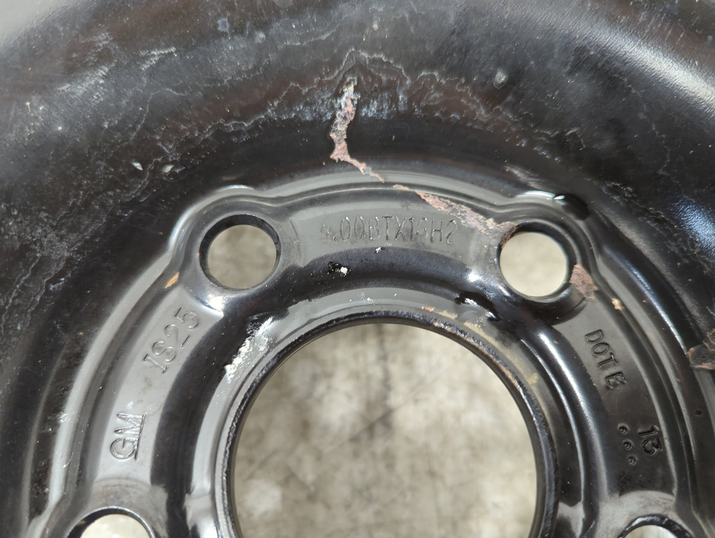 2016 Chevrolet Cruze Cruze Spare Donut Tire Wheel Rim Oem - Oemusedautoparts1.com