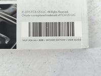 2016 Chrysler 200 Owners Manual Book Guide P/N:16UF-926-AA OEM Used Auto Parts - Oemusedautoparts1.com