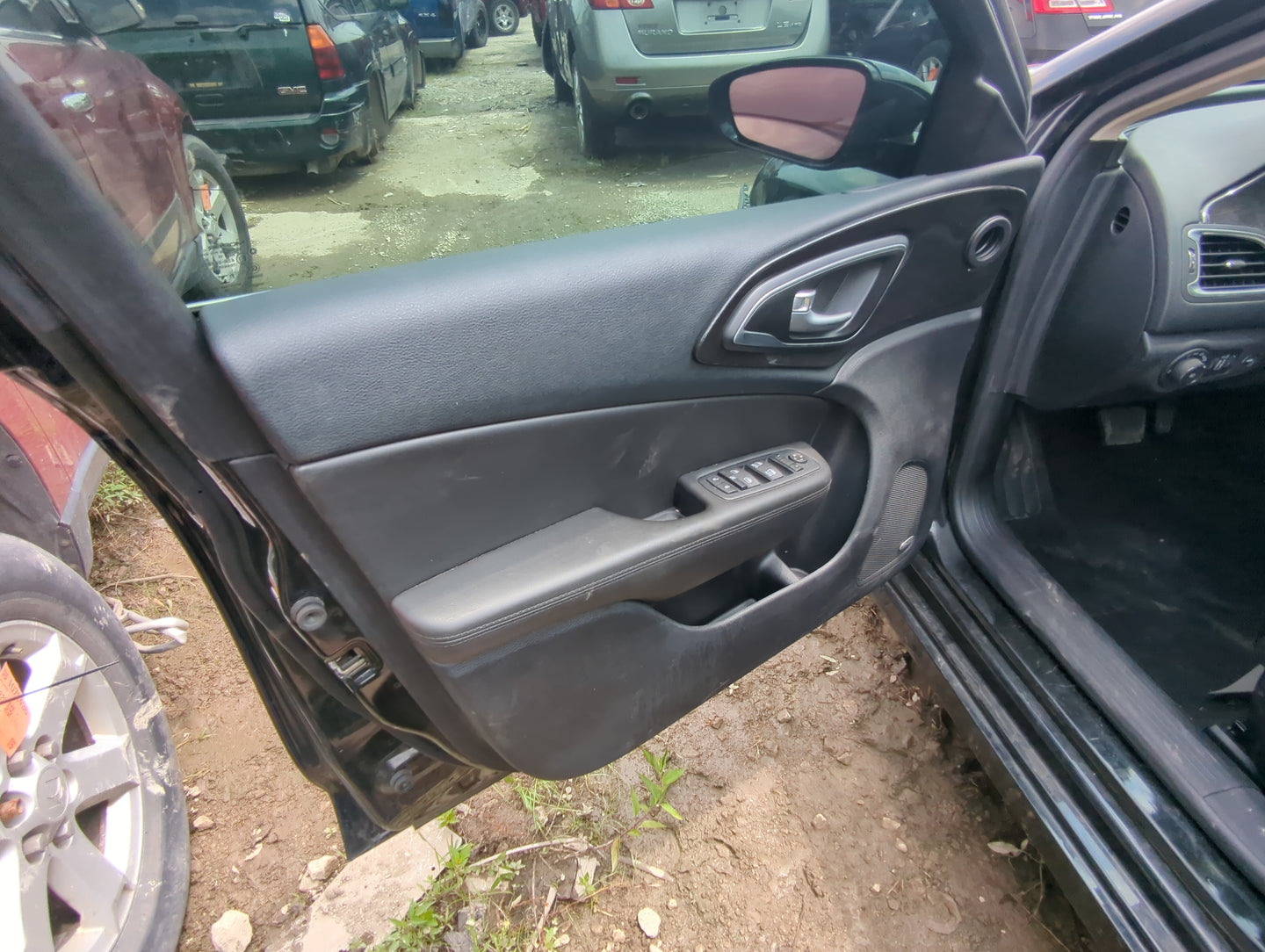 2016 Chrysler 200 Front Left Driver Interior Door Panel Trim - Oemusedautoparts1.com