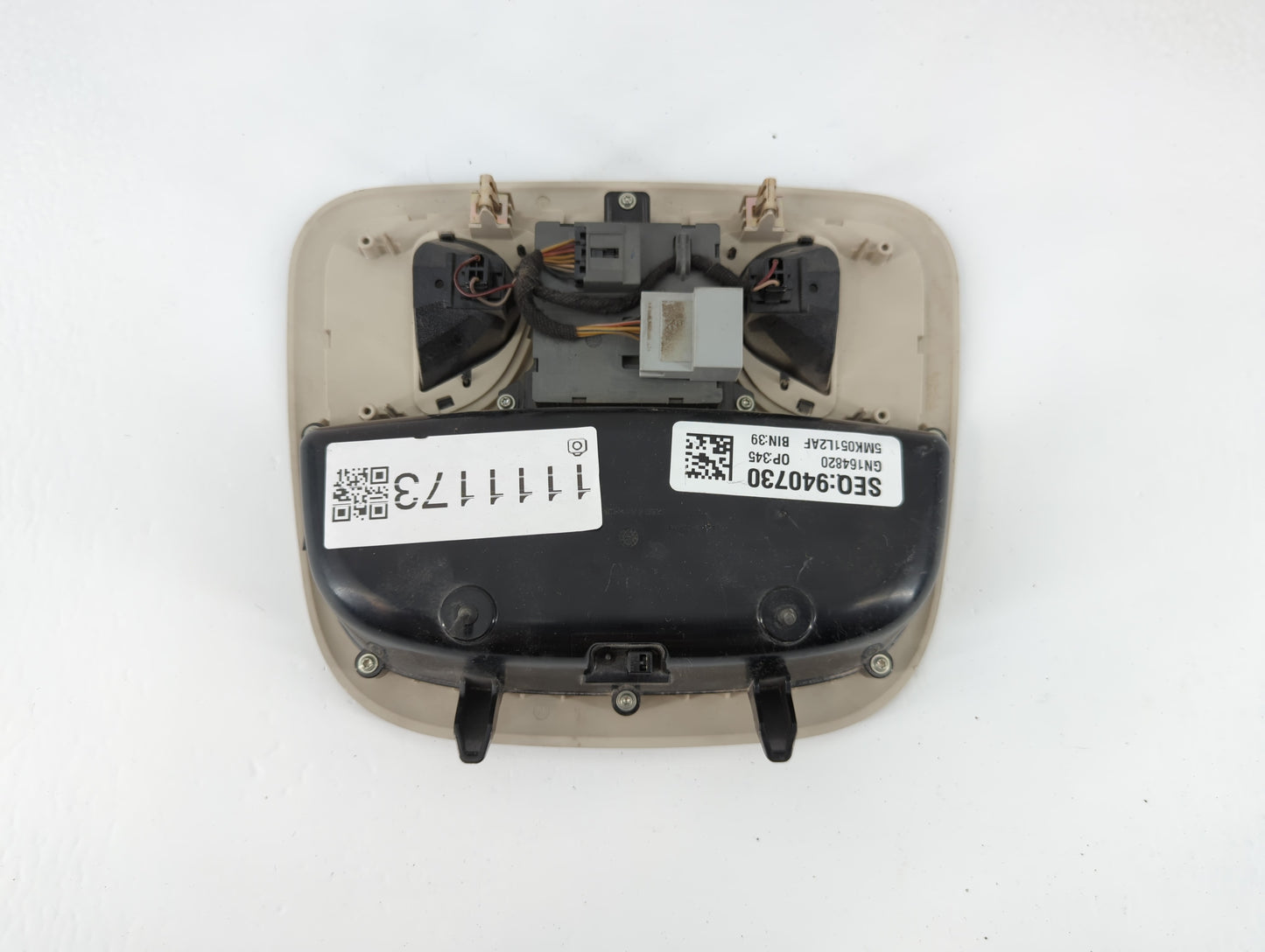 2015-2017 Chrysler 200 Overhead Roof Console Grey - Oemusedautoparts1.com