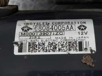 2015-2017 Chrysler 200 Car Starter Motor Solenoid OEM P/N:68084005AA Fits Fits 2014 2015 2016 2017 2018 2019 2020 2021 2022 OEM Used Auto Parts