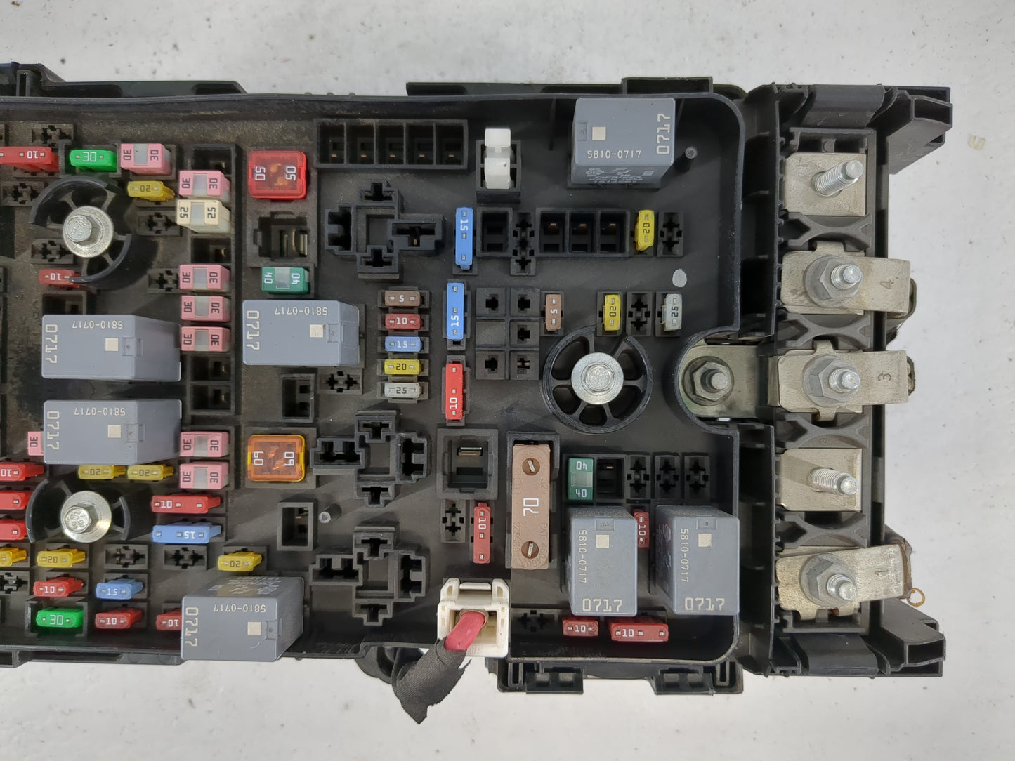 2016-2017 Chrysler 200 Fusebox Fuse Box Panel Relay Module P/N:6356-5110 Fits Fits 2016 2017 OEM Used Auto Parts - Oemusedau