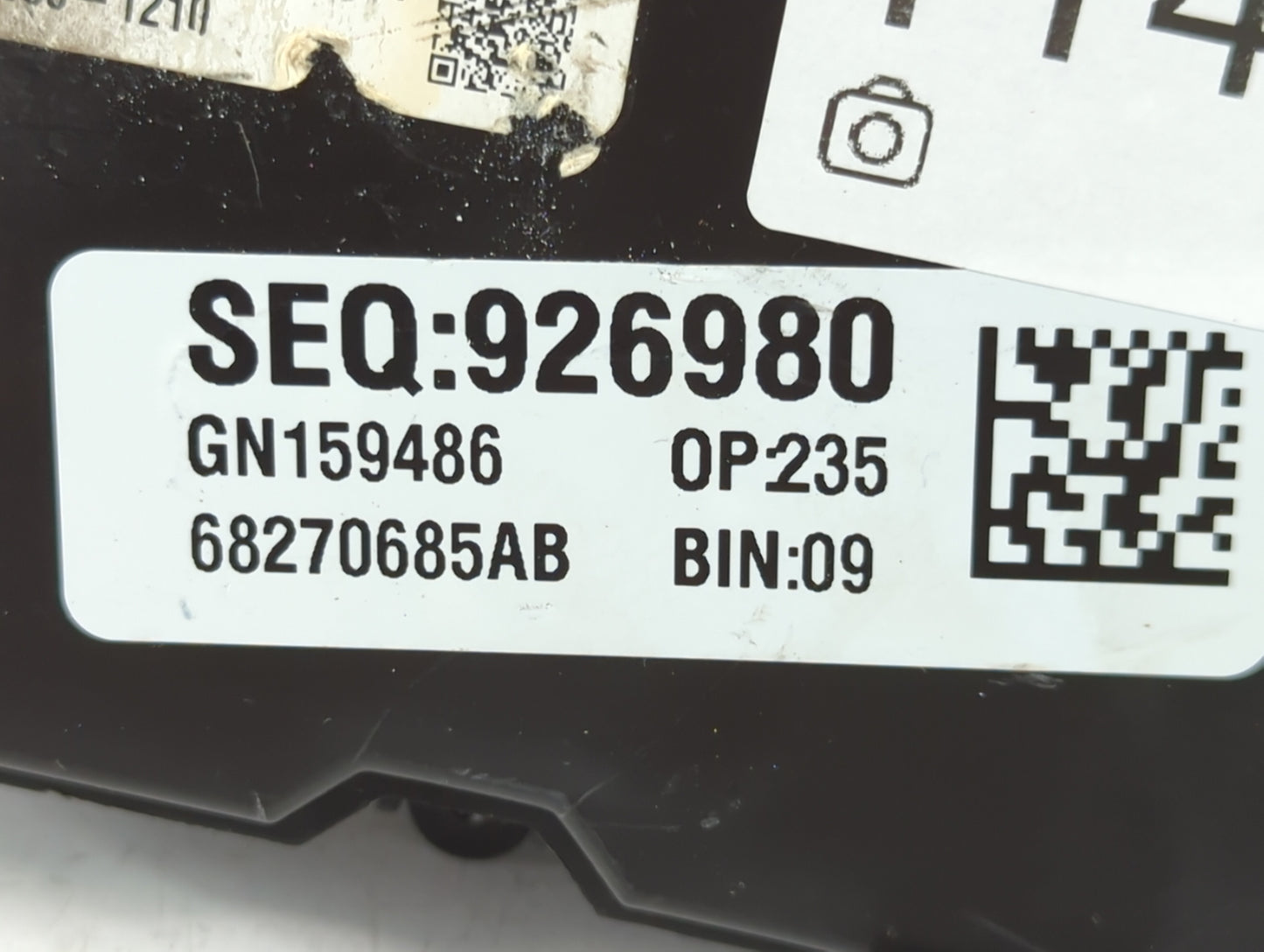 2015-2017 Chrysler 200 Climate Control Module Temperature AC/Heater Replacement P/N:68270685AB Fits Fits 2015 2016 2017 OEM 